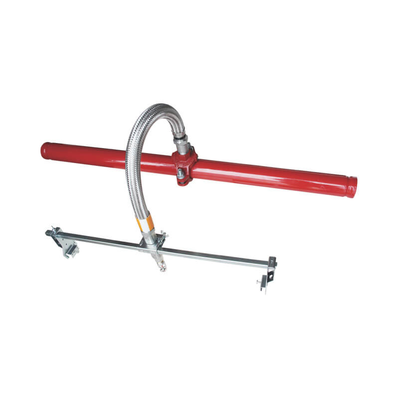 Fire Sprinkler Hose - Stainless Steel, Round Shape, Silver Color | Flexible Design For Enhanced Field-adaptability And Corrosion Resistance