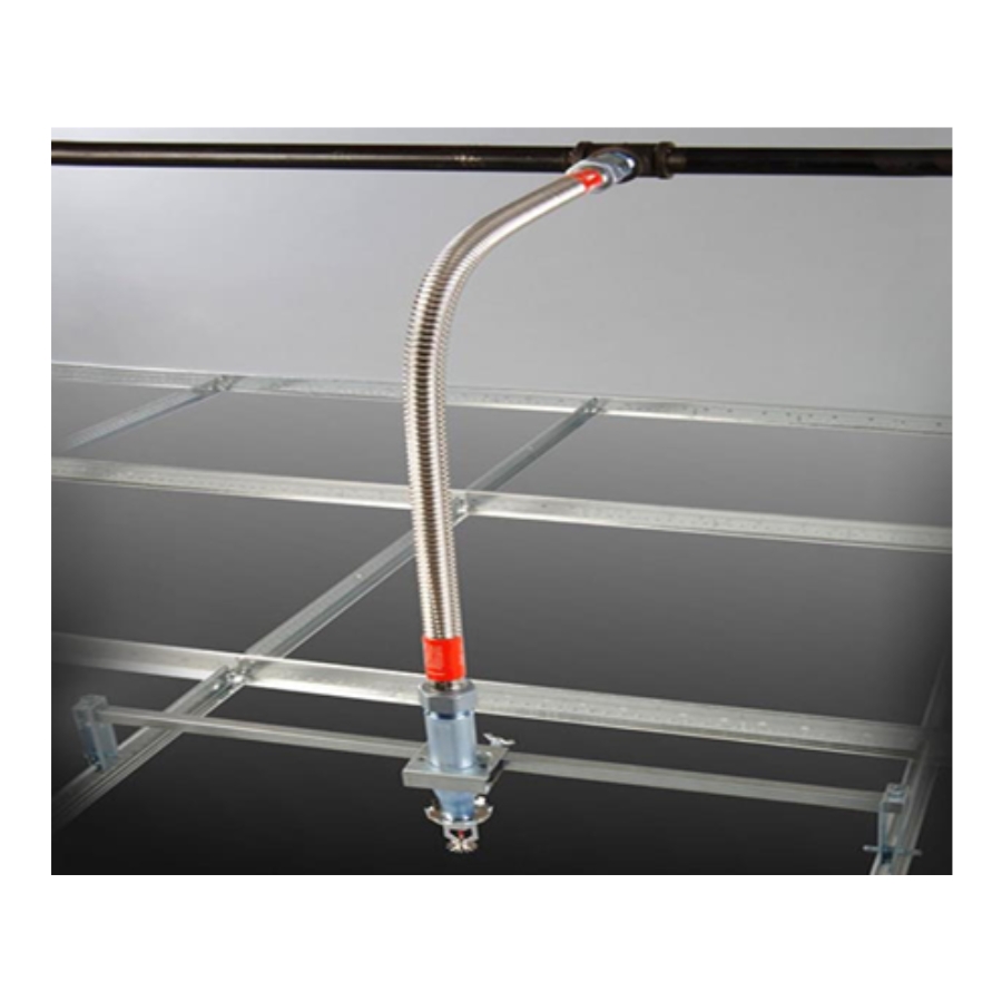 Fire Sprinkler Hose - Stainless Steel, Round Shape, Silver Color | Flexible Design For Enhanced Field-adaptability And Corrosion Resistance