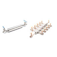 Air Header & Gas Sampling - Ss 304/316, Custom Outlets 2-20, Up To 6000 Psi, Leak-proof, Polished/matt Finish