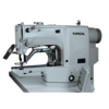 Be-438 Dp Button Stitch Machine Complete Set - Color: White & Blue
