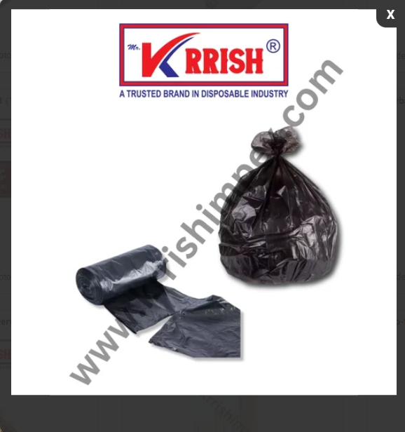 Garbage Bag 24"x32" - Large Capacity, Heavy-duty Material For Efficient Waste Disposal | Ideal For Household And Commercial Use