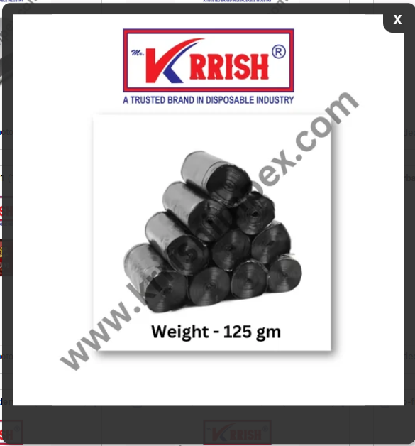 Garbage Bag 24"x32" - Large Capacity, Heavy-duty Material For Efficient Waste Disposal | Ideal For Household And Commercial Use