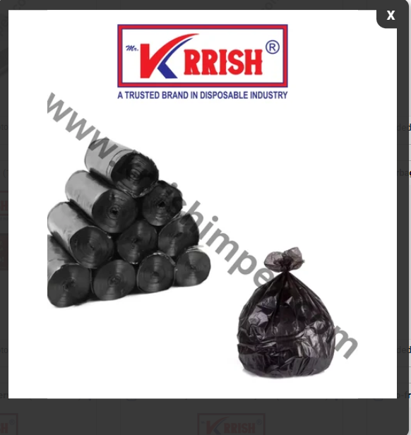 Garbage Bag 24"x32" - Large Capacity, Heavy-duty Material For Efficient Waste Disposal | Ideal For Household And Commercial Use