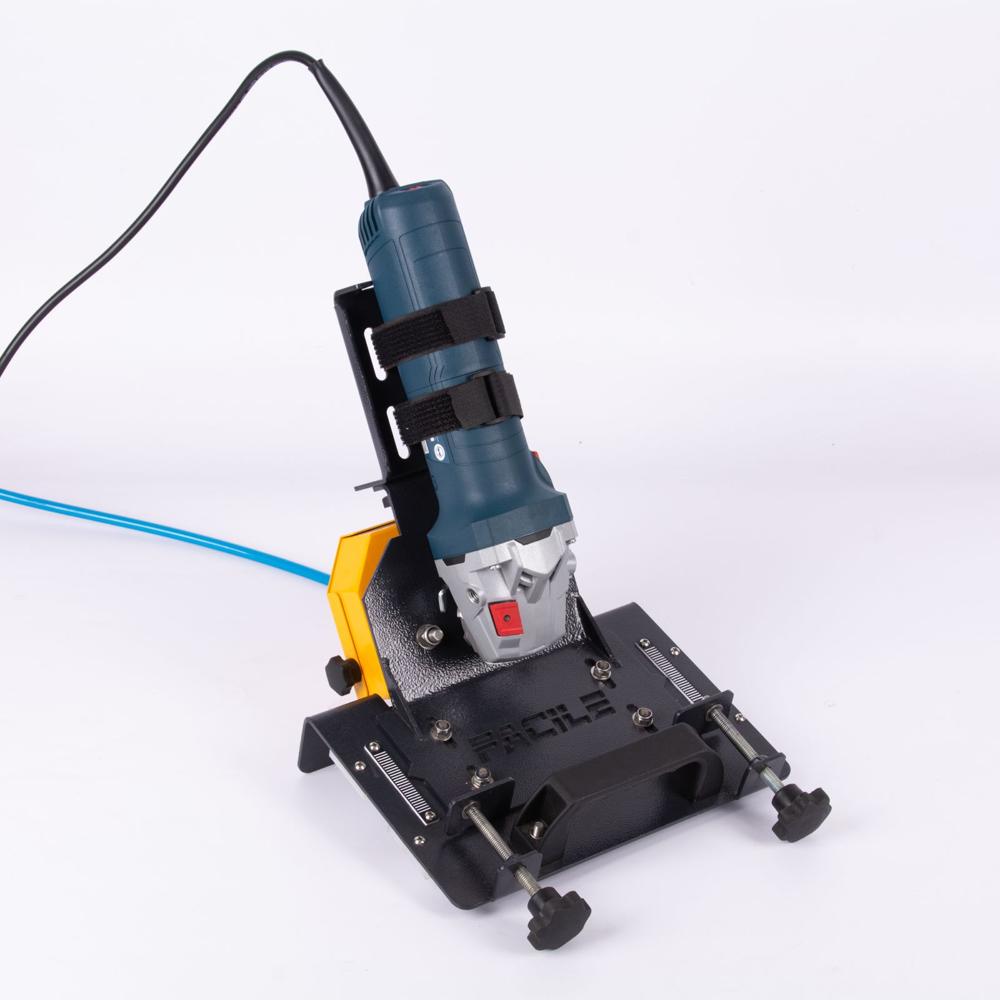 Tile Miter Cutting Machine Attachment - Color: Grey