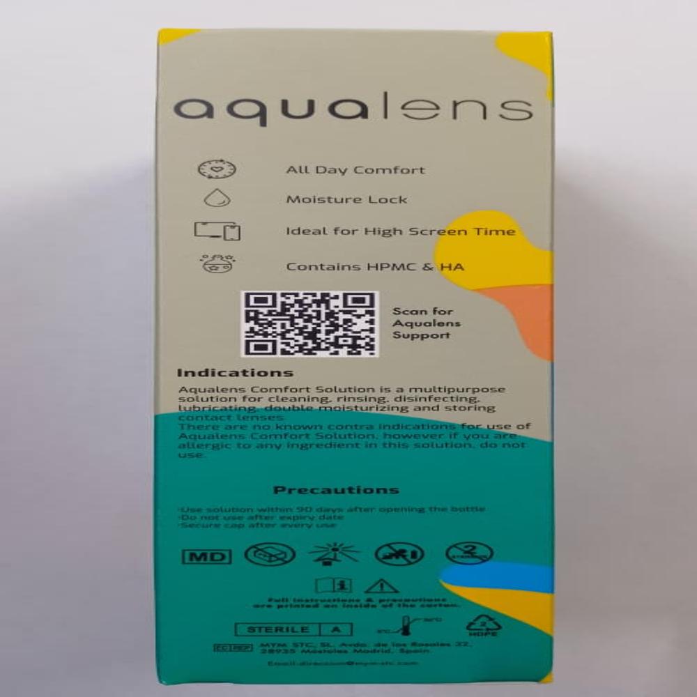 AQUALENS COMFORT SOLUTION 120ML