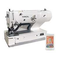 Gt1790dat-s-c Button Hole Industrial Sewing Machine - Color: White & Grey