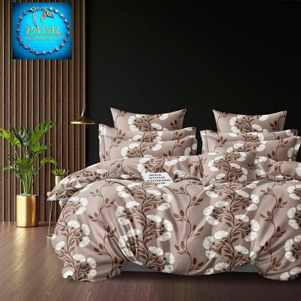 Premium Glace Soft Cotton Bedsheets