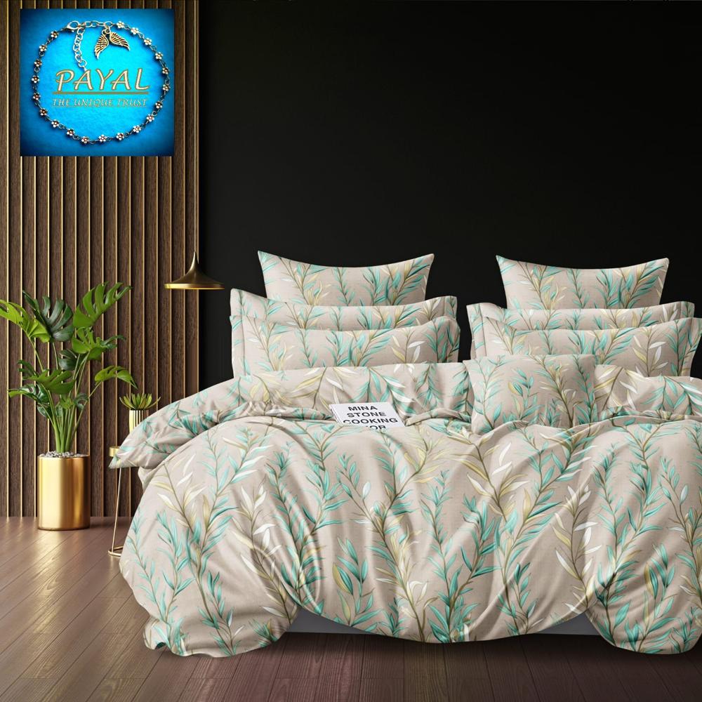 Premium Glace Soft Cotton Bedsheets