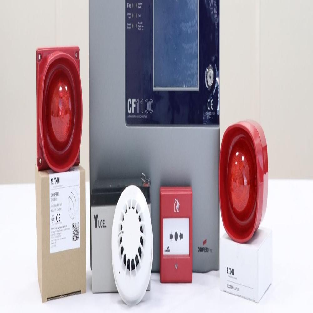 Fire Alarm System - Color: White