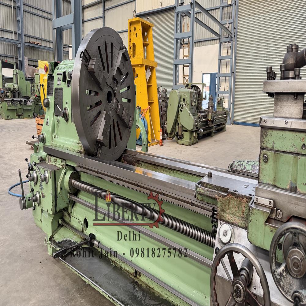 TOS Czech SU-80A  3500 mm Heavy Duty Lathe Machine