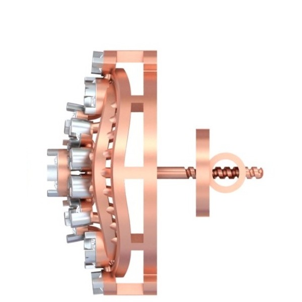 Marquise-Style Cluster Studs