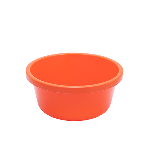 Bowl Tom - Polypropylene 7 Inch, Transparent/blue | Leak Protection, Stackable, Dishwasher Safe