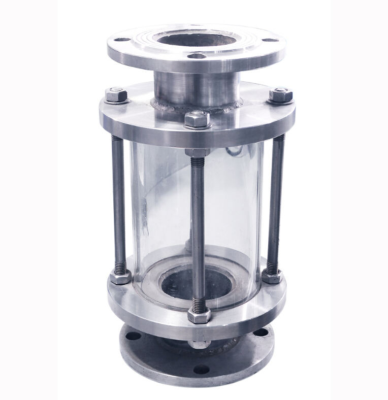 Double Window Sight Glass EN8 Compliant for Industrial Pipeline 