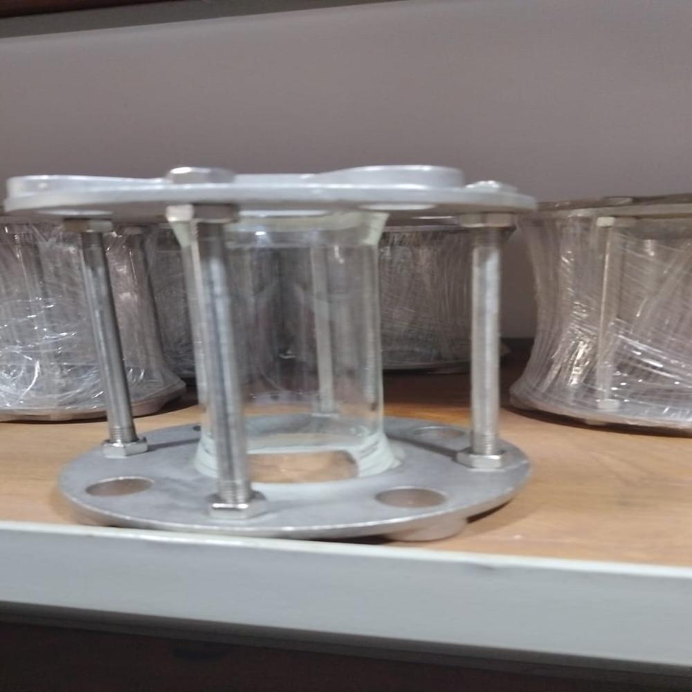 Double Window Sight Glass EN8 Compliant for Industrial Pipeline 