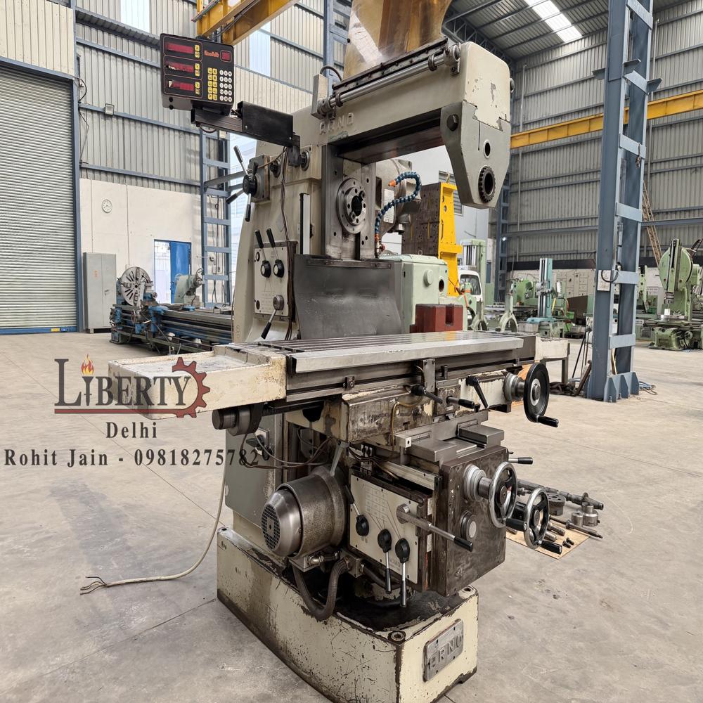 Arno-Nomo Italy 1550 mm x 350 mm Universal Milling Machine