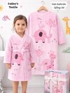 3 Pcs Unique Kids Bathrobe Set - Age Group: Children