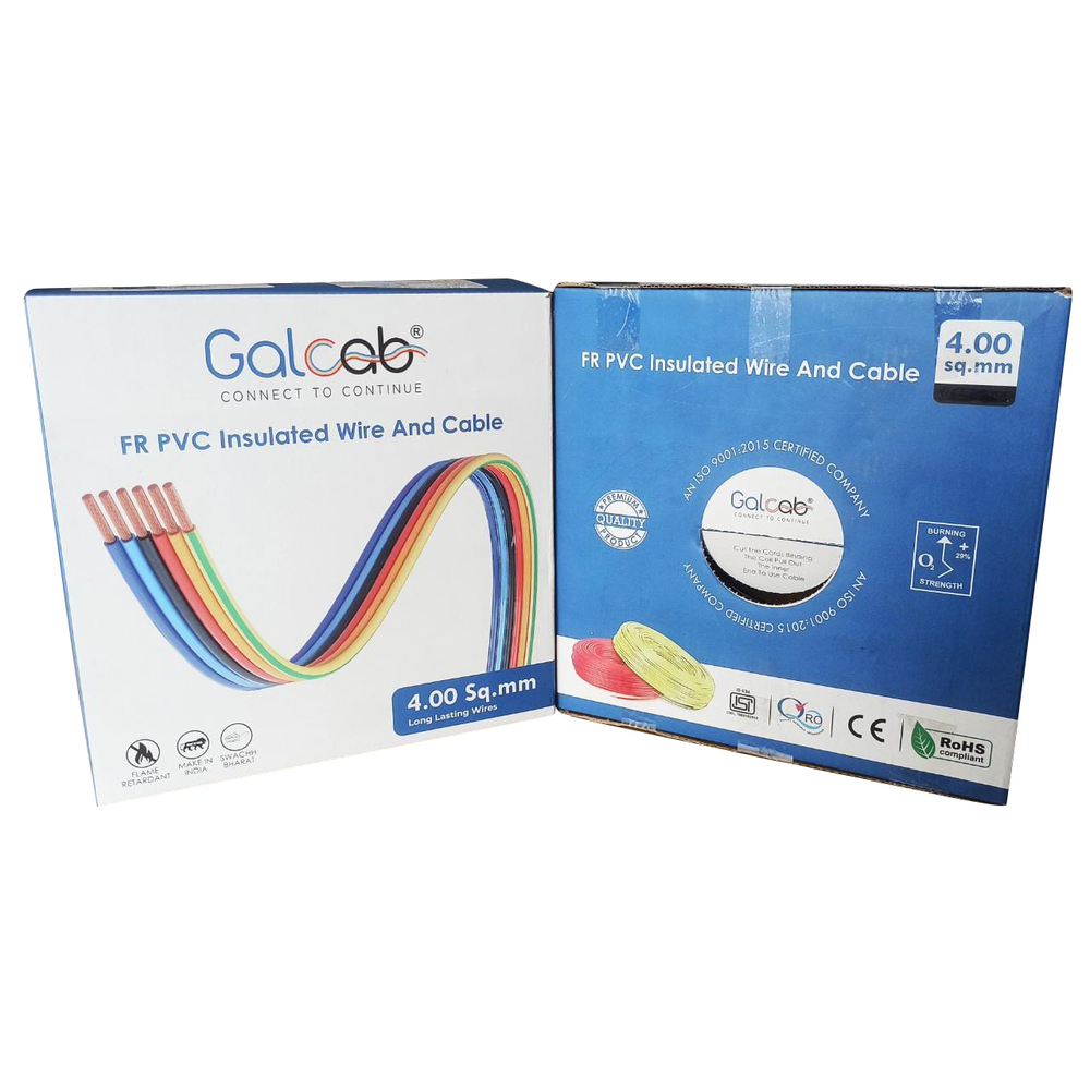 GALCAB 4 Sqmm FR PVC Insulated Wires