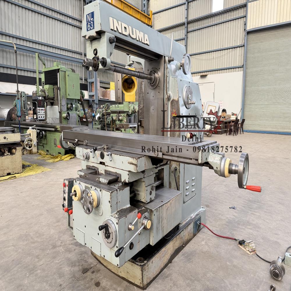 Induma Italy NL-63 Universal Milling Machine