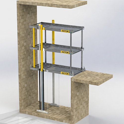 A3PS 3 Level Pit Stack Parking