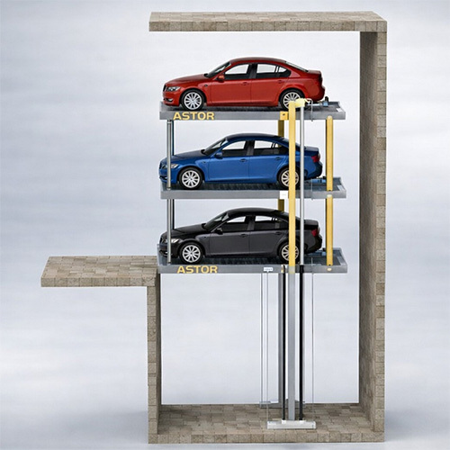 A3PS 3 Level Pit Stack Parking