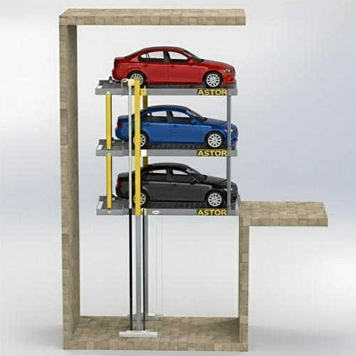 A3PS 3 Level Pit Stack Parking