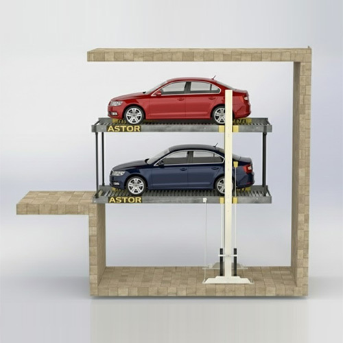 A2ps 2 Level Pit Stack Parking