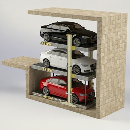 A3dps Pit Stack Parking - Single Vehicle Weight: 2000 Kg And 2500 Kg Per Car