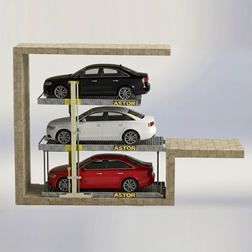 A3dps Pit Stack Parking - Single Vehicle Weight: 2000 Kg And 2500 Kg Per Car