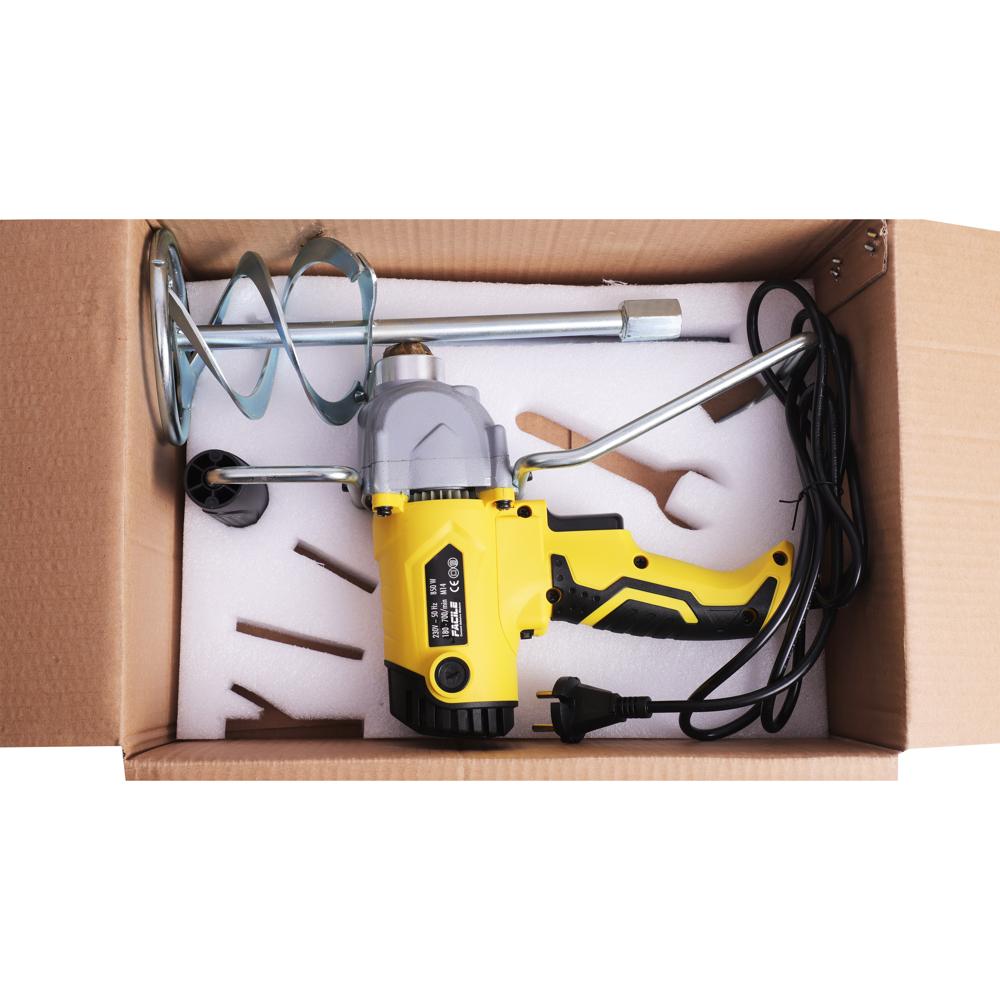 Putty Mixer Machine Electric - Color: Yellow & Silver