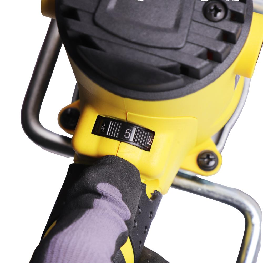 Putty Mixer Machine Electric - Color: Yellow & Silver