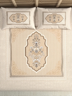 Cotton design with designer pillow