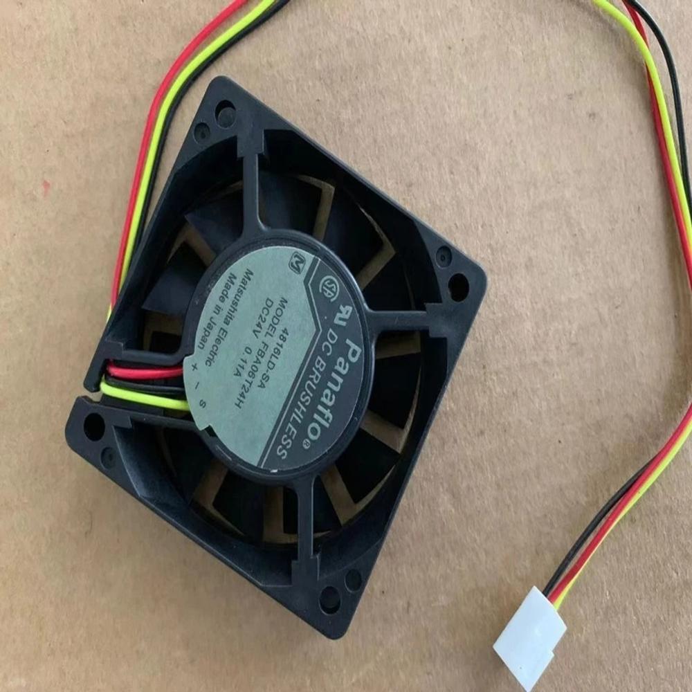 PANAFLO FBA06T24H 24V DC 0.11A 6015mm Ball Bearing Industrial Axial Cooling Fan