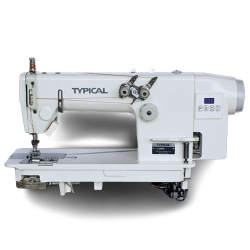 Gk0059D Chain Stitch Sewing Machine - Color: White & Grey