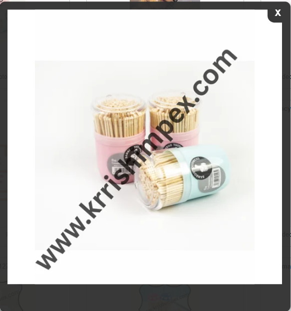 IMPORTED ROUND BIG BOTTEL TOOTHPICK
