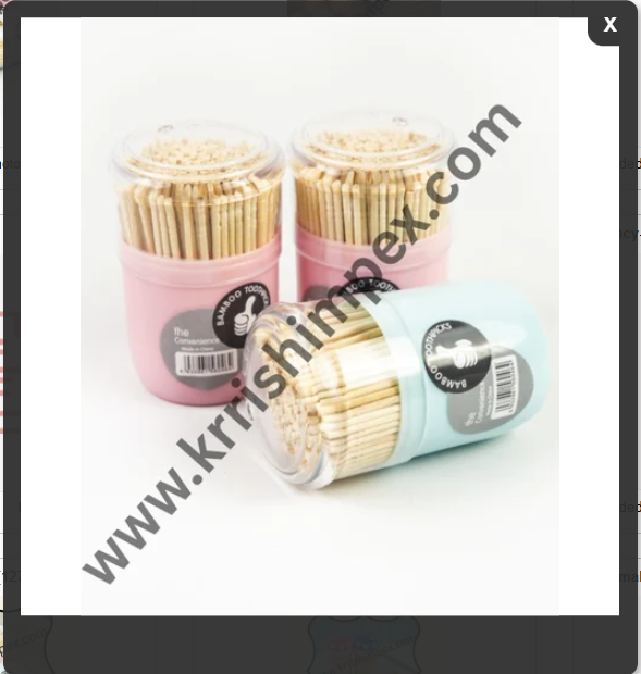 IMPORTED ROUND BIG BOTTEL TOOTHPICK