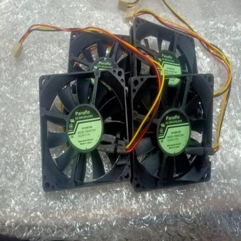 PANAFLO 2H1000-SB 24V DC 0.17A 6025mm Ball Bearing Industrial Axial Cooling Fan