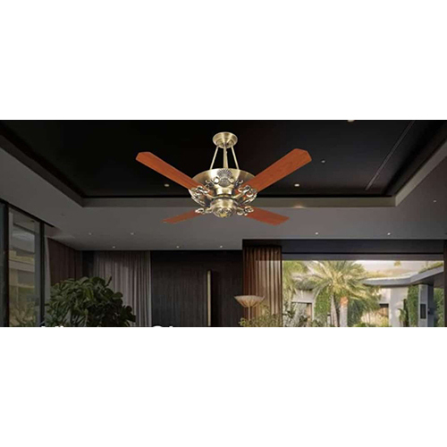Vintage Charm Fan With Remote