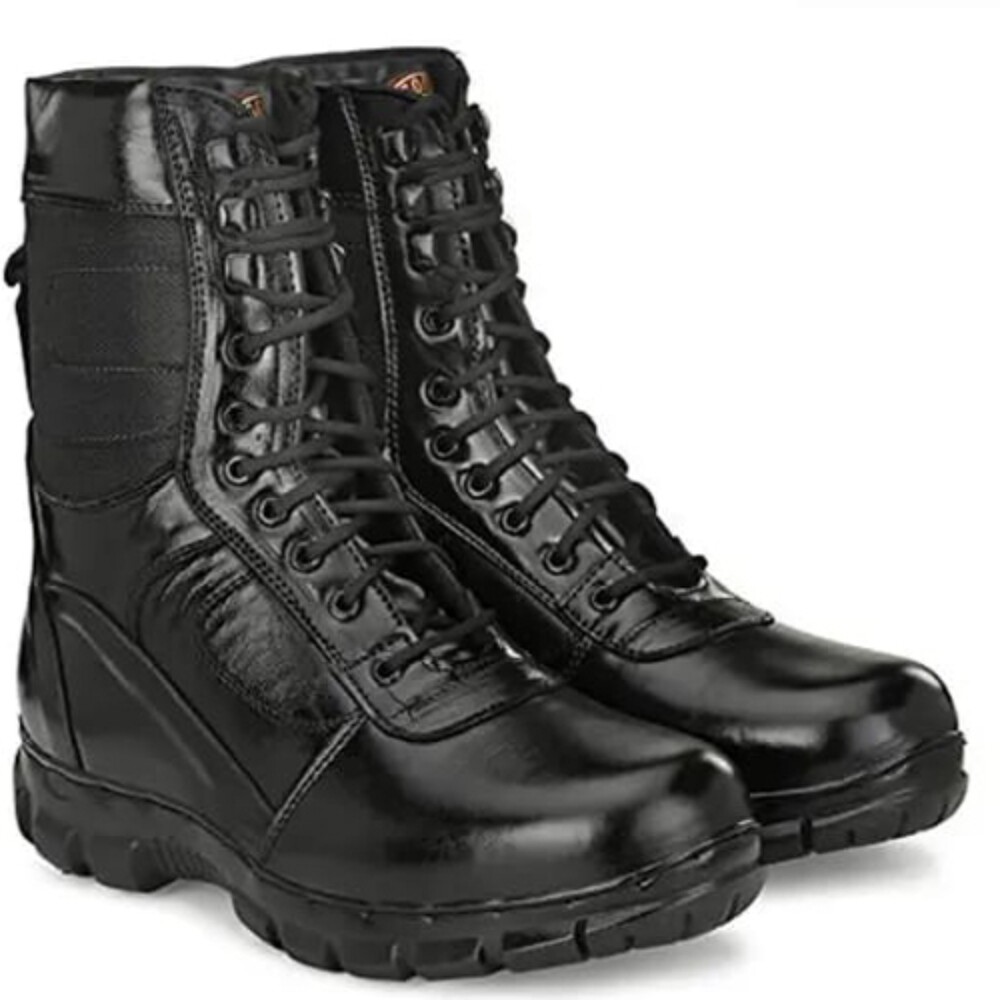 Black Combat Boot