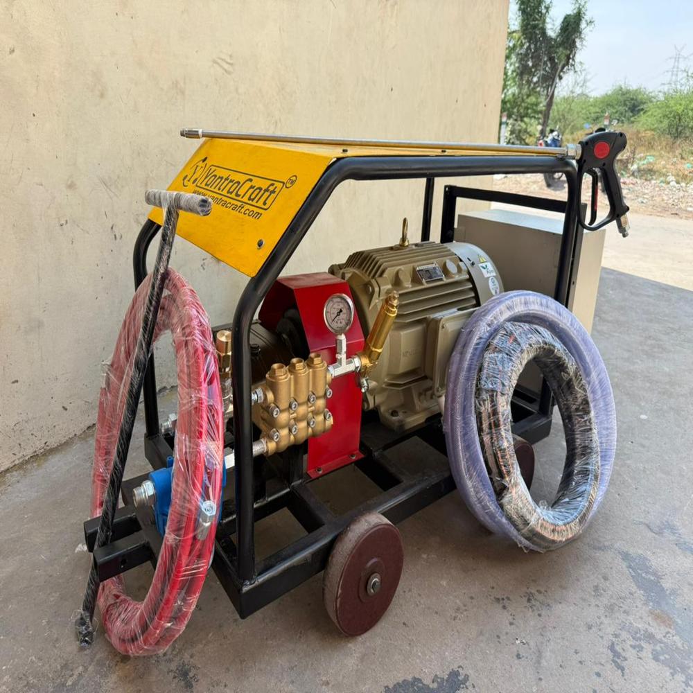 500 Bar Hydro Jetting Machine - Capacity: 1550 Lph