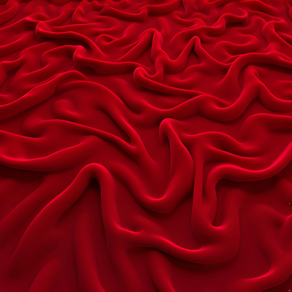 Red Velvet Fabric - Fabric Capacity: Bulk Supply Available