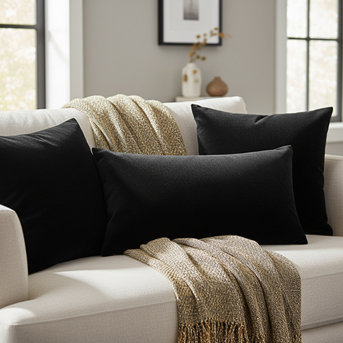 Black Velvet Fabric - Fabric Capacity: High