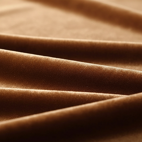 Brown Velvet Fabric