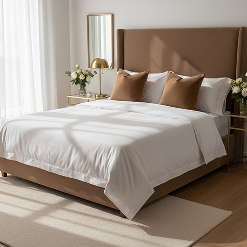 Cream Velvet Fabric
