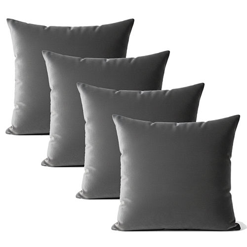 Grey Pillow Fabric