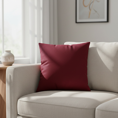 Marron Pillow Velvet Fabric