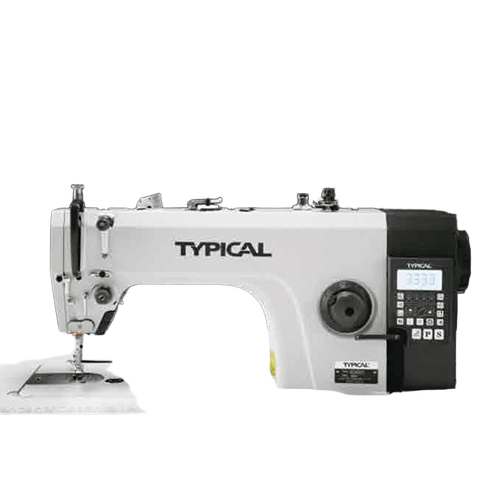 Gc6880 Gc6880A Series Integrated Computer Control Lockstitch Sewing Machine - Color: White And Blue
