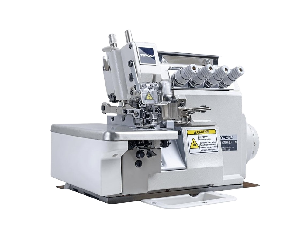 Gn3000 Five Thread Overlock Sewing Machine - Color: White
