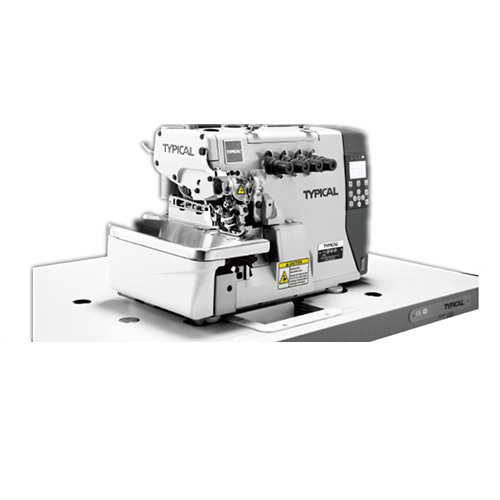 Typical Model Gn7100-5Q3 Overlock Machine - Color: White/Grey
