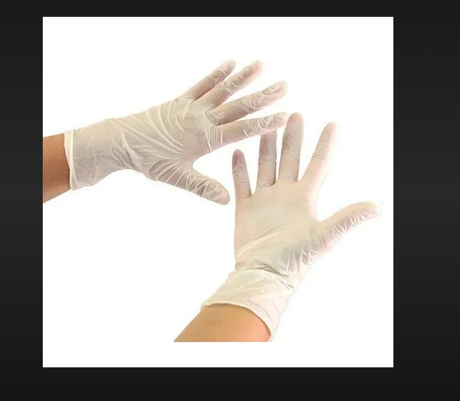 vinyl hands gloves