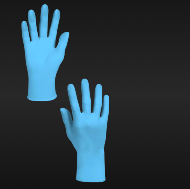 vinyl hands gloves